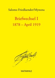 Briefwechsel I - Cover