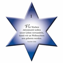 24 Adventskalender-Sterne - Abbildung 3