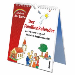 Der Familienkalender zur Vorbereitung auf Beichte & Erstkommunion - Cover