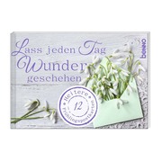 Postkartenbuch 'Lass jeden Tag Wunder geschehen' - Cover