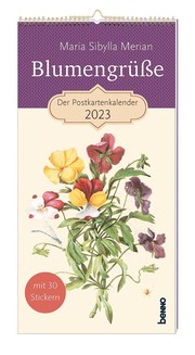 Blumengrüße - Der Postkartenkalender 2023 - Cover