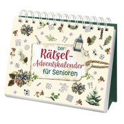 Der Rätsel-Adventskalender für Senioren - Cover
