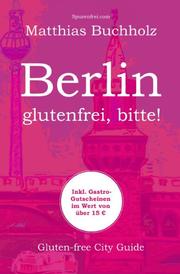 Berlin - glutenfrei, bitte! - Cover