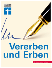Vererben und Erben - Ratgeber von Stiftung Warentest - mit Textbeispielen, Formulierungshilfen und Checklisten - aktualisierte Auflage 2022 - Cover