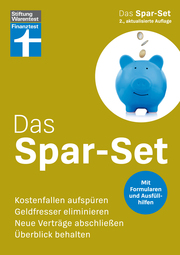 Das Spar-Set - in vier Schritten zum Sparerfolg, mit selbstrechnendem Haushaltsbuch - Cover
