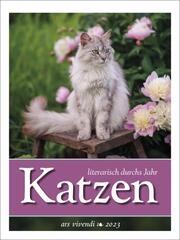 Katzen - literarisch durchs Jahr 2023 - Cover