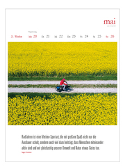 Literarischer Fahrrad Kalender 2024 - Abbildung 6