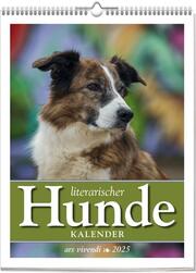 Literarischer Hunde-Kalender 2025 - Cover