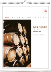 Literarischer Wein-Kalender 2025 - Illustrationen 2