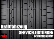 KFZ Serviceheft Scheckheft Inspektionsheft Wartungsheft - Car inspection booklet - Cover