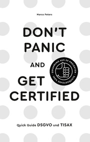 Don't Panic and Get Certified