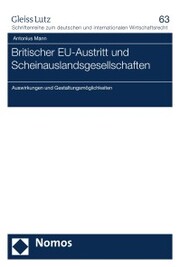 Britischer EU-Austritt und Scheinauslandsgesellschaften
