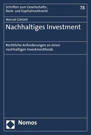 Nachhaltiges Investment - Cover