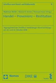 Handel - Provenienz - Restitution