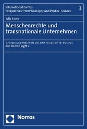 Menschenrechte und transnationale Unternehmen - Cover
