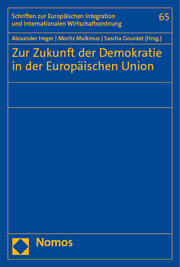 Zur Zukunft der Demokratie in der Europäischen Union - Cover