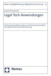 Legal Tech-Anwendungen - Cover