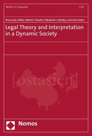 Legal Theory and Interpretation in a Dynamic Society - Cover