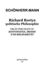 Richard Rortys politische Philosophie