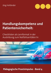 Handlungskompetenz und Patientensicherheit - Cover