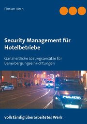 Security Management für Hotelbetriebe - Cover
