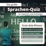 Das große Sprachen-Quiz für Experten und Einsteiger