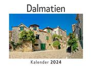 Dalmatien (Wandkalender 2024, Kalender DIN A4 quer, Monatskalender im Querformat mit Kalendarium, Das perfekte Geschenk)