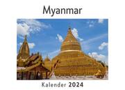 Myanmar (Wandkalender 2024, Kalender DIN A4 quer, Monatskalender im Querformat mit Kalendarium, Das perfekte Geschenk)
