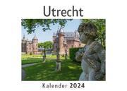 Utrecht (Wandkalender 2024, Kalender DIN A4 quer, Monatskalender im Querformat mit Kalendarium, Das perfekte Geschenk)