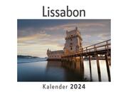 Lissabon (Wandkalender 2024, Kalender DIN A4 quer, Monatskalender im Querformat mit Kalendarium, Das perfekte Geschenk)
