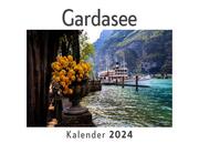 Gardasee (Wandkalender 2024, Kalender DIN A4 quer, Monatskalender im Querformat mit Kalendarium, Das perfekte Geschenk)
