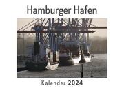 Hamburger Hafen (Wandkalender 2024, Kalender DIN A4 quer, Monatskalender im Querformat mit Kalendarium, Das perfekte Geschenk)