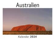 Australien (Wandkalender 2024, Kalender DIN A4 quer, Monatskalender im Querformat mit Kalendarium, Das perfekte Geschenk)