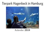 Tierpark Hagenbeck in Hamburg (Wandkalender 2024, Kalender DIN A4 quer, Monatskalender im Querformat mit Kalendarium, Das perfekte Geschenk)
