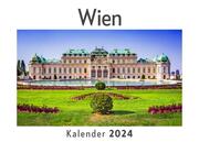 Wien (Wandkalender 2024, Kalender DIN A4 quer, Monatskalender im Querformat mit Kalendarium, Das perfekte Geschenk)