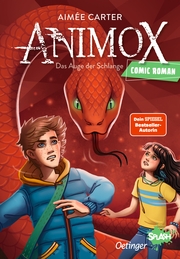 Animox als Comic-Roman 2. Das Auge der Schlange - Cover