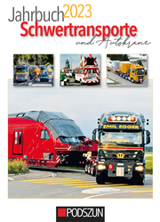 Jahrbuch Schwertransporte und Autokrane 2023 - Cover