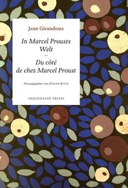 In Marcel Prousts Welt/Du coté de chez Marcel Proust - Cover