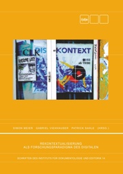 Rekontextualisierung als Forschungsparadigma des Digitalen - Cover