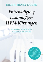 Entschädigung rechtmäßiger HVM-Kürzungen - Cover