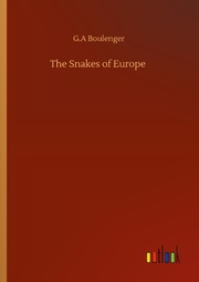 The Snakes of Europe - Cover