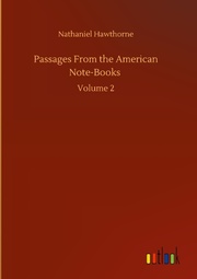 Passages From the American Note-Books - Cover
