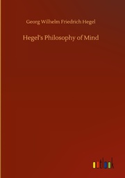Hegels Philosophy of Mind - Cover