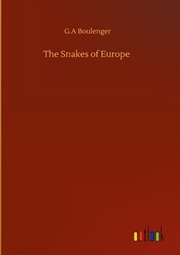 The Snakes of Europe - Cover