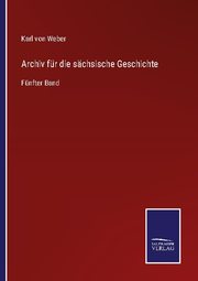 Archiv für die sächsische Geschichte - Cover