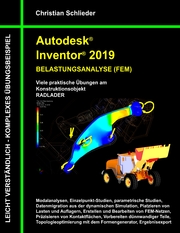 Autodesk Inventor 2019 - Belastungsanalyse (FEM) - Cover