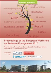 Proceedings of the European Workshop on Software Ecosystems 2017