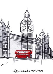 Lehrerkalender 2020 2021 mit London/Big Ben Cover