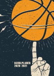 Schulplaner 2020 2021 - Schülerkalender 2020/2021, Basketball Cover