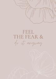 Notizbuch, Bullet Journal, Journal, Planer, Tagebuch 'Feel the Fear & Do it anyway'